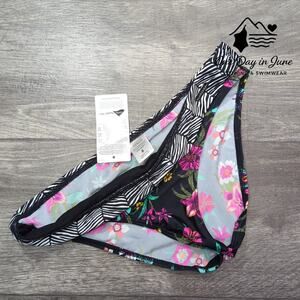 Lascana Floral Bikini Bottom Size 8